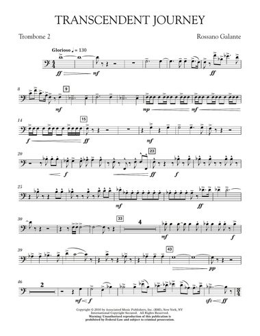Transcendent Journey - Trombone 2