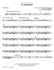 O, America - Snare Drum