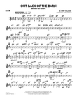 Out Back Of The Barn (Bari Sax Feature) - Guitar