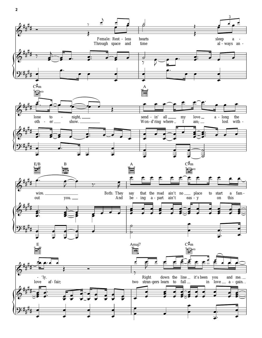 Faithfully Faithfully Acoustic Guitar scores gallery preview page 2