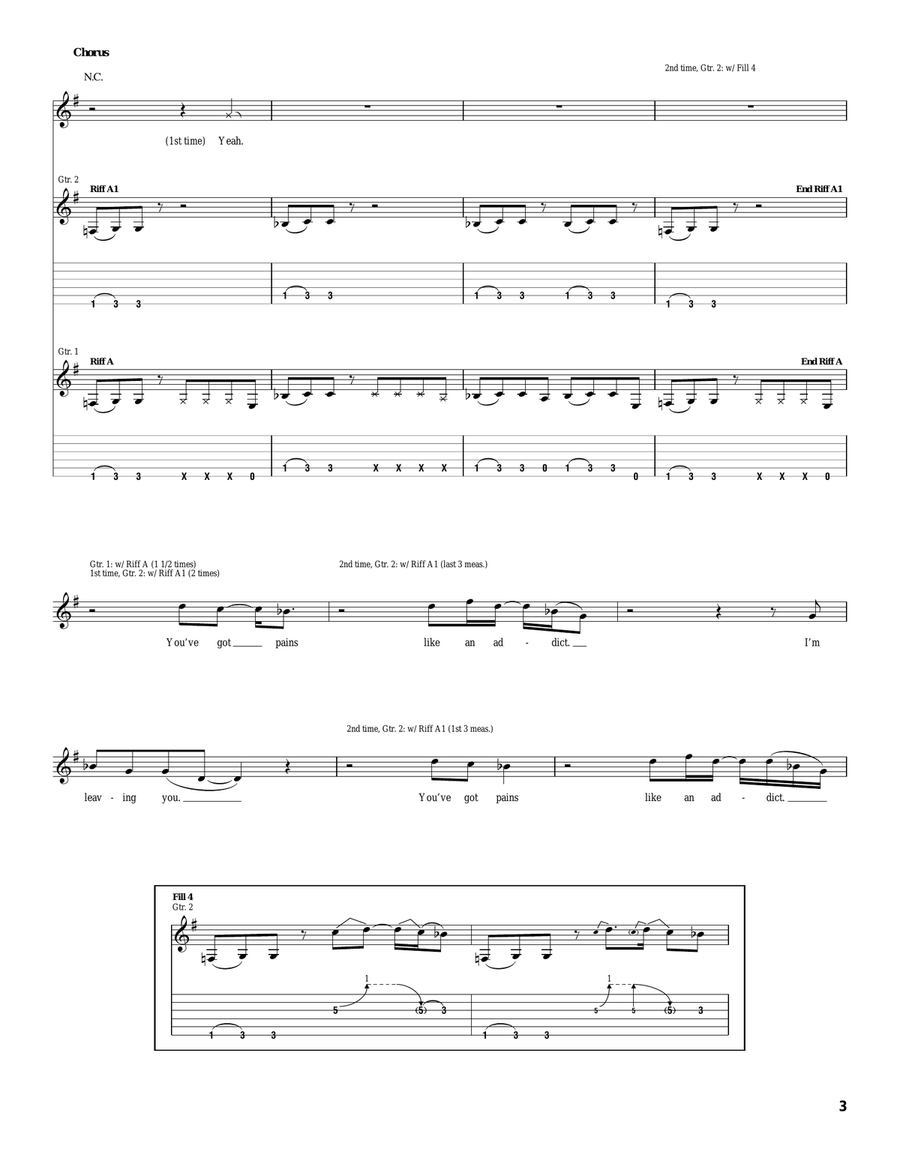 10 A.M. Automatic Acoustic Guitar scores gallery preview page 3