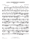 A.B.A. Symphonic March (Kitty Hawk) - Bb Clarinet 1