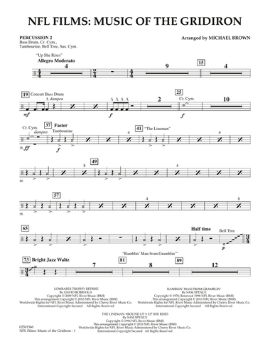 NFL Films: Music Of The Gridiron - Percussion 2