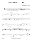 Salvation Is Created - Bb Clarinet 2