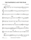 The Partridge And The Pear - Eb Alto Clarinet