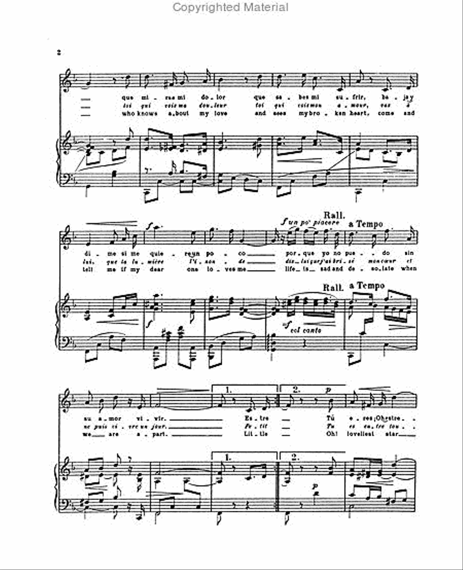 Estrellita High Voice scores gallery preview page 3