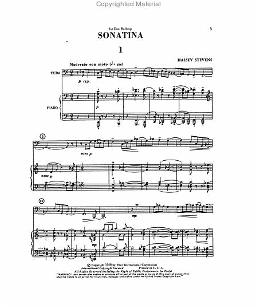 Sonatina Trombone scores gallery preview page 2