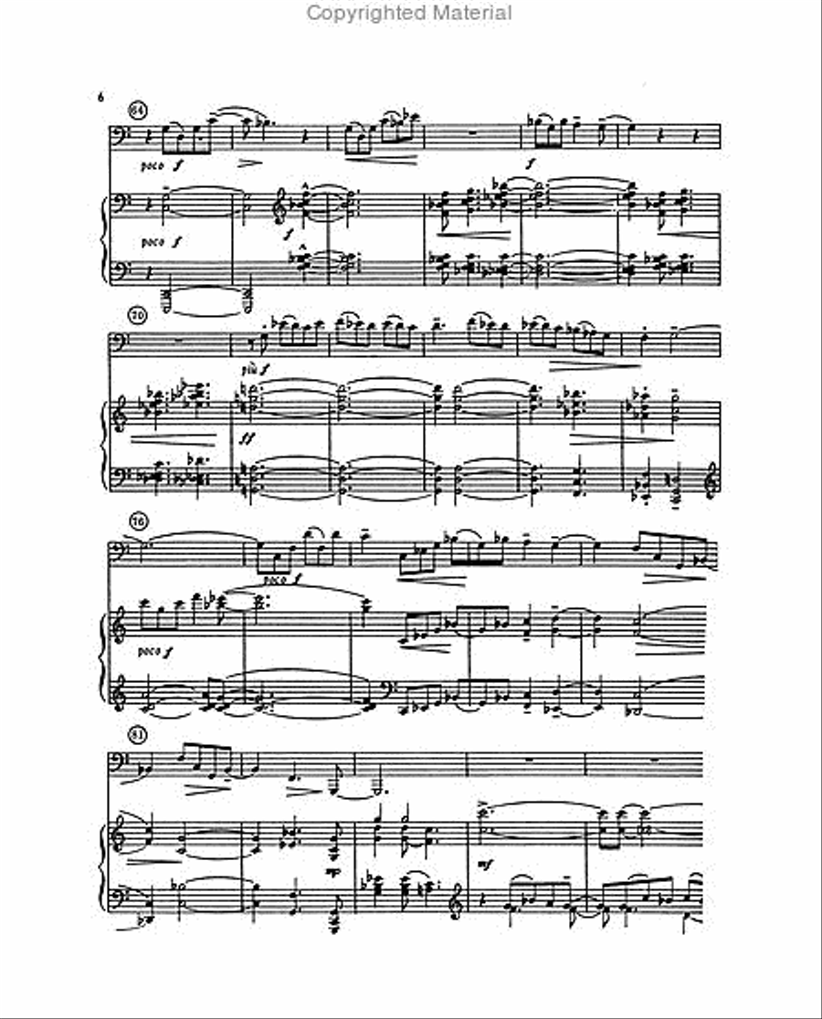 Sonatina Trombone scores gallery preview page 3