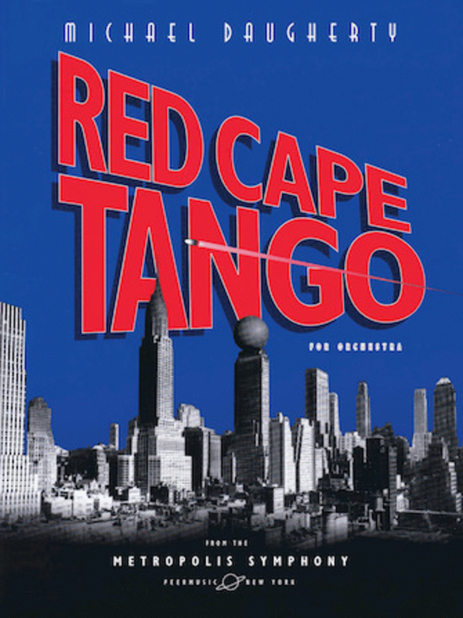 METROPOLIS SYMPHONY: V. Red Cape Tango Orchestra scores gallery preview page 1