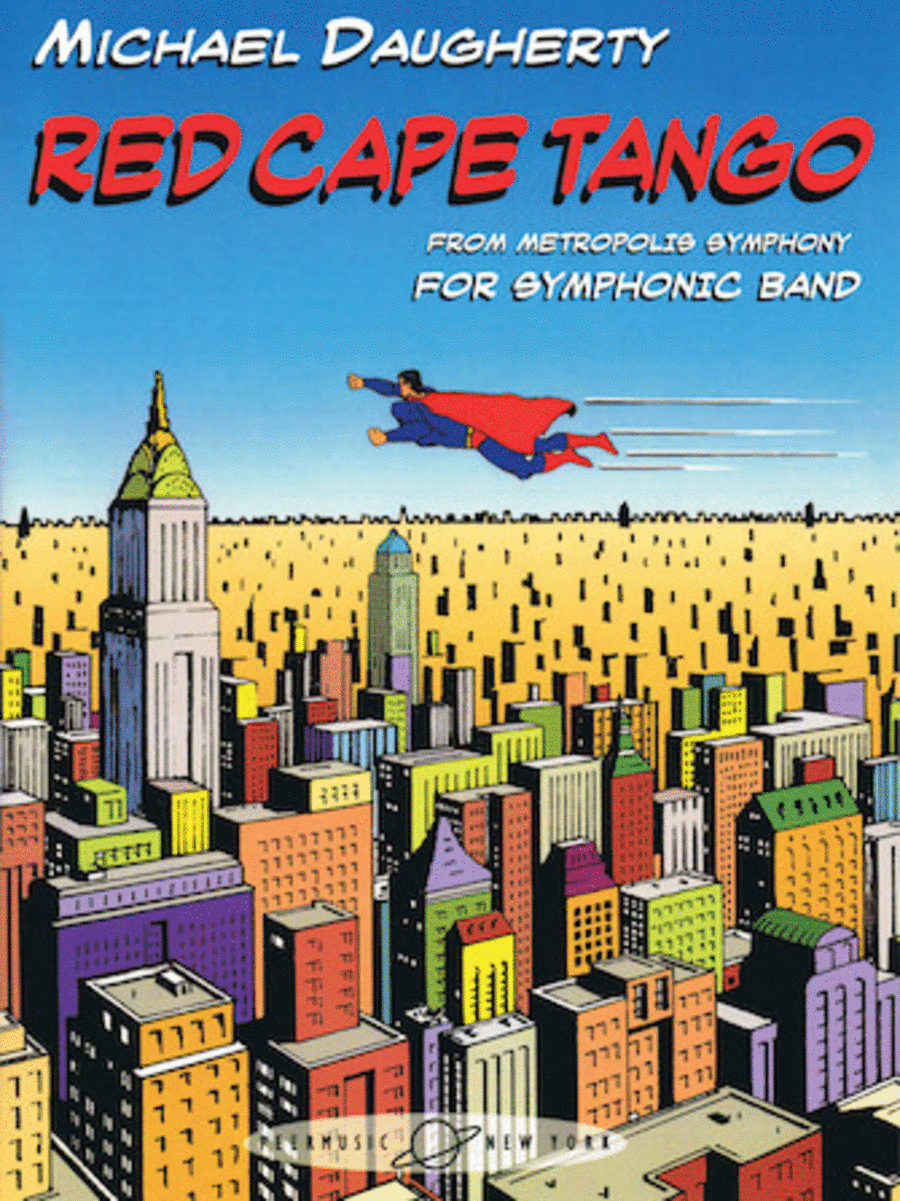 Red Cape Tango (from METROPOLIS SYMPHONY) Concert Band scores gallery preview page 1
