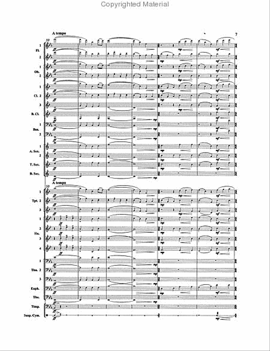 O Magnum Mysterium Concert Band scores gallery preview page 3