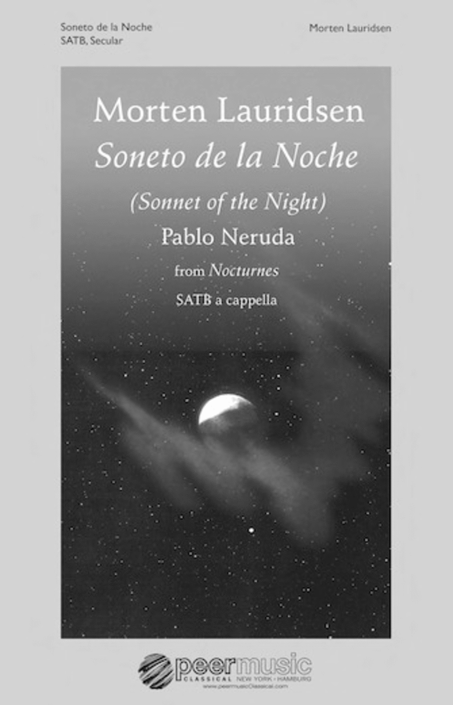 Soneto de la Noche 4-Part scores gallery preview page 1