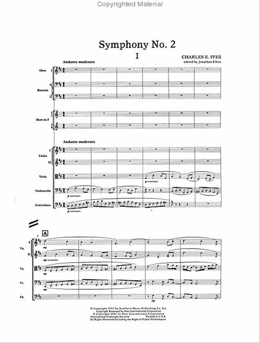 Symphony No. 2 Orchestra scores gallery preview page 2