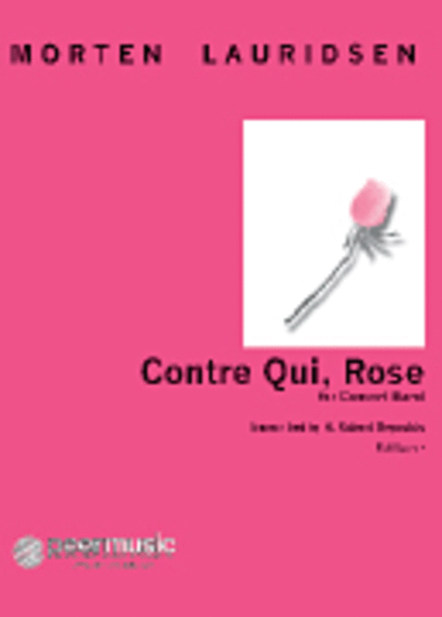 Contre qui, rose Concert Band scores gallery preview page 1