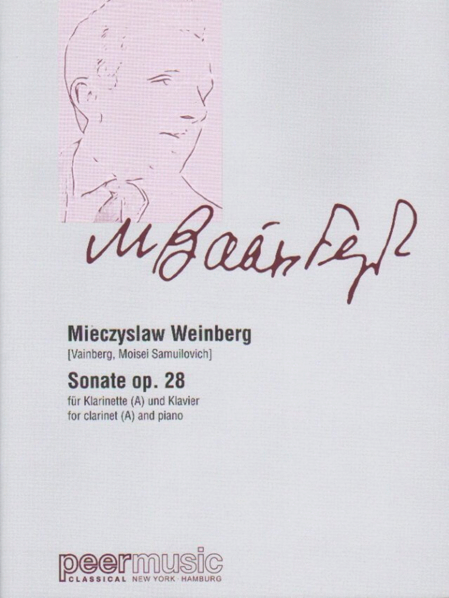 Sonata Op. 28 Clarinet Solo scores gallery preview page 1