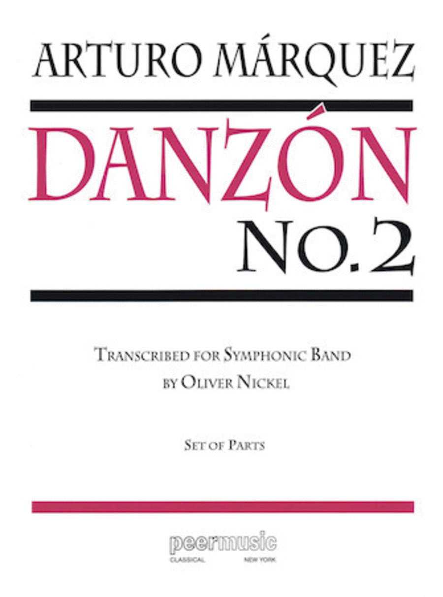 Danzón No. 2 Concert Band scores gallery preview page 1