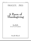 A Poem of Thanksgiving