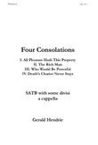 Four Consolations All Pleasure Hath This Property. The Rich Man