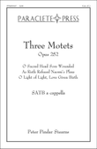 Three Motets Op. 252 - No. 2 As Ruth Refused Naomi's Pleas