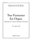 Two Fantasias for Organ mini preview
