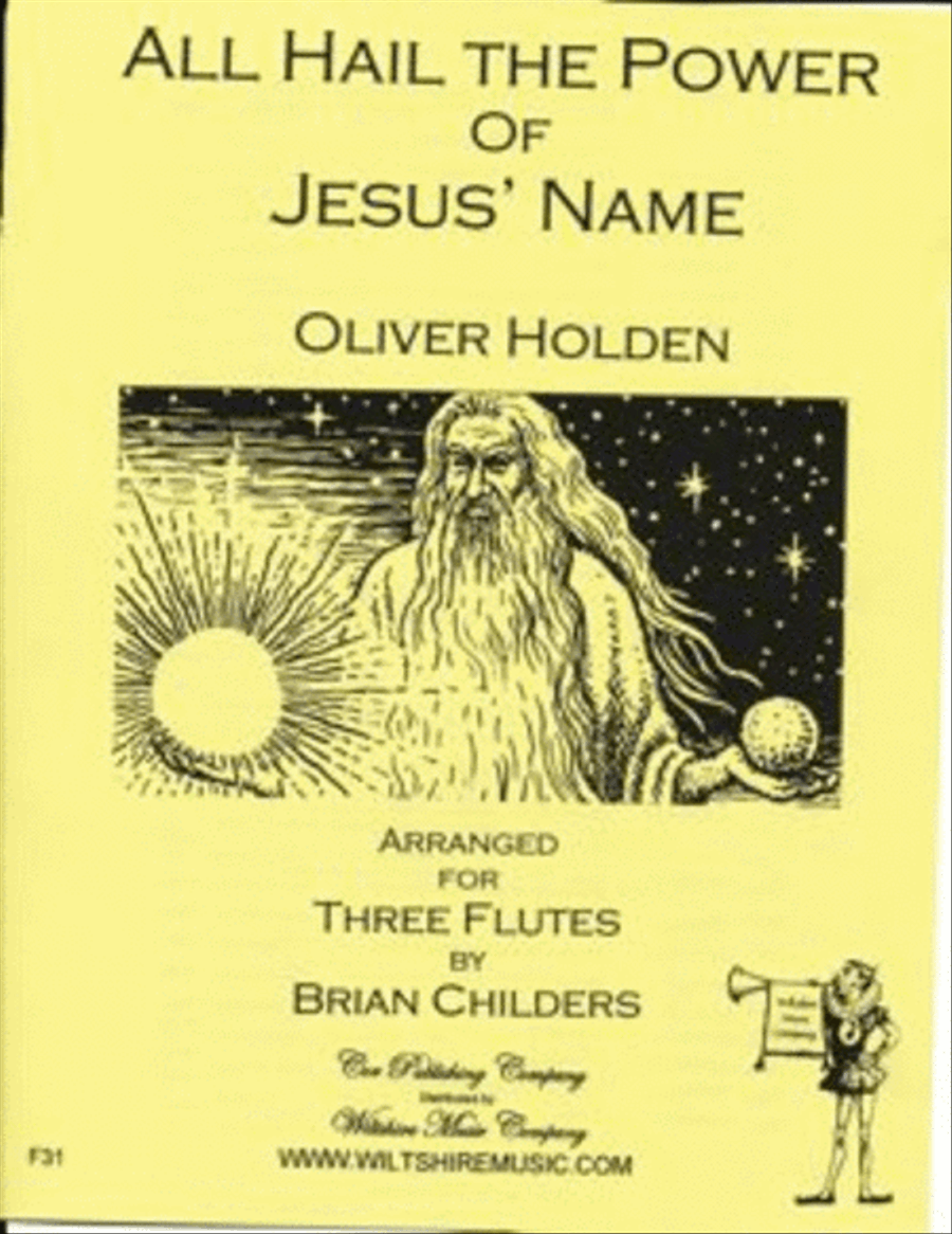 All Hail the Power of Jesus' Name (Childers) Flute Trio scores gallery preview page 1