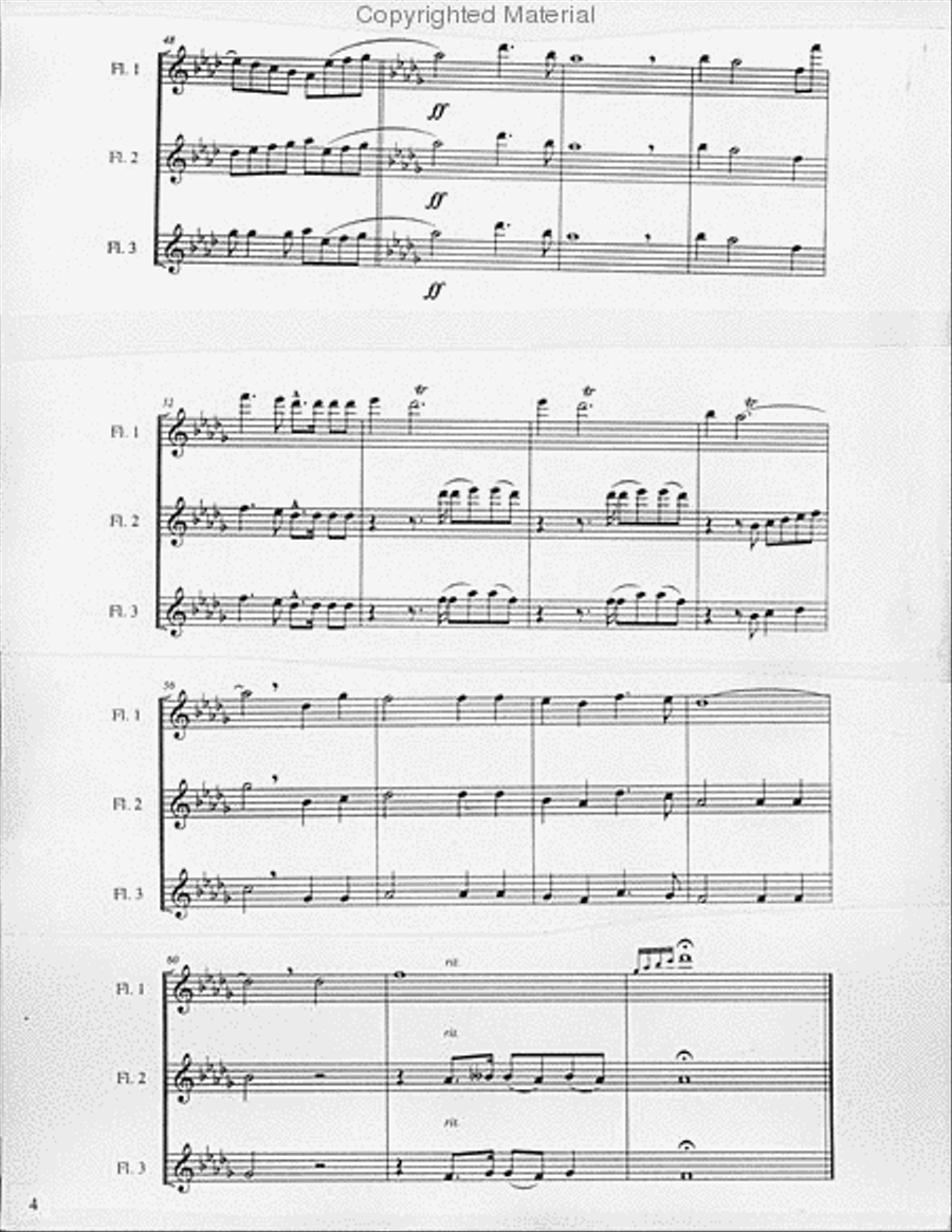 Were You There? (Brian Childers) Flute Trio scores gallery preview page 2