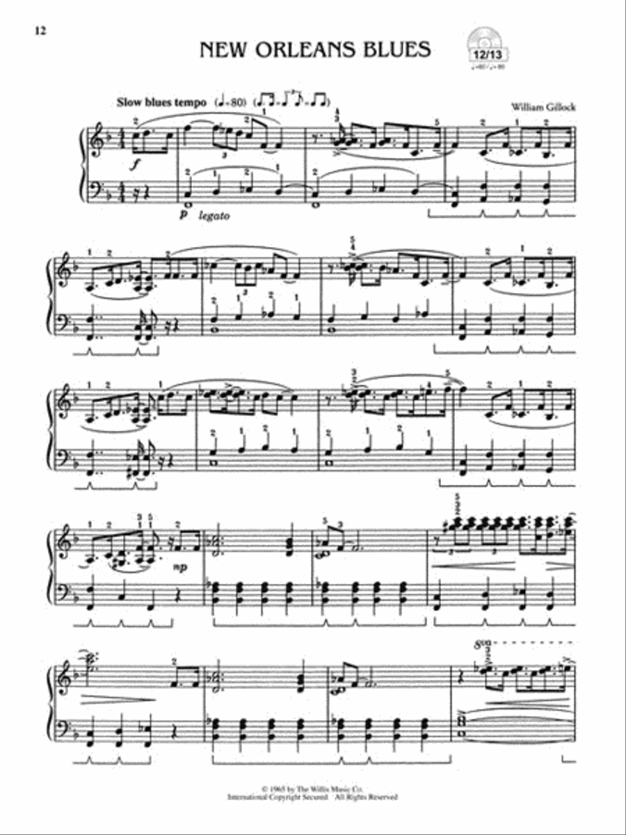 New Orleans Jazz Styles – Complete Piano Solo scores gallery preview page 4