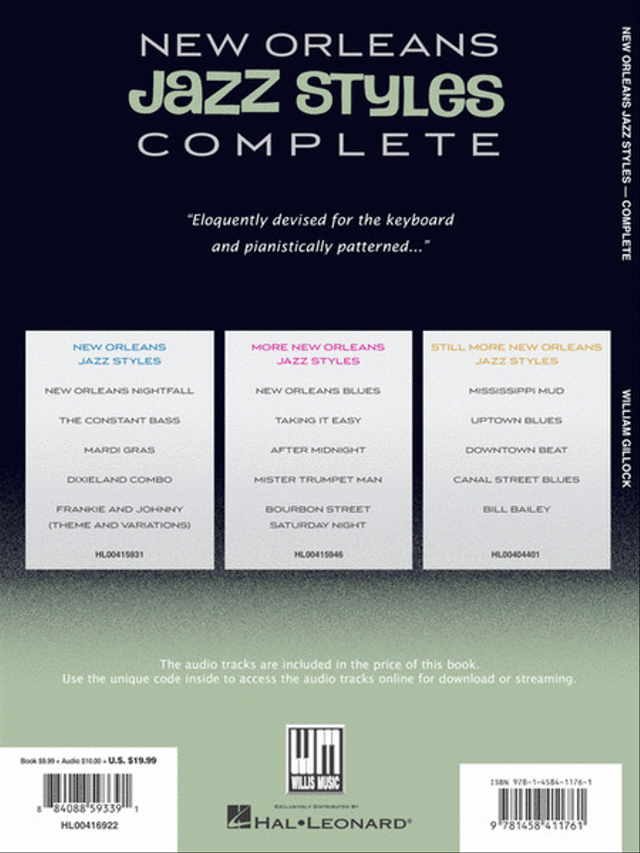 New Orleans Jazz Styles – Complete Piano Solo scores gallery preview page 6