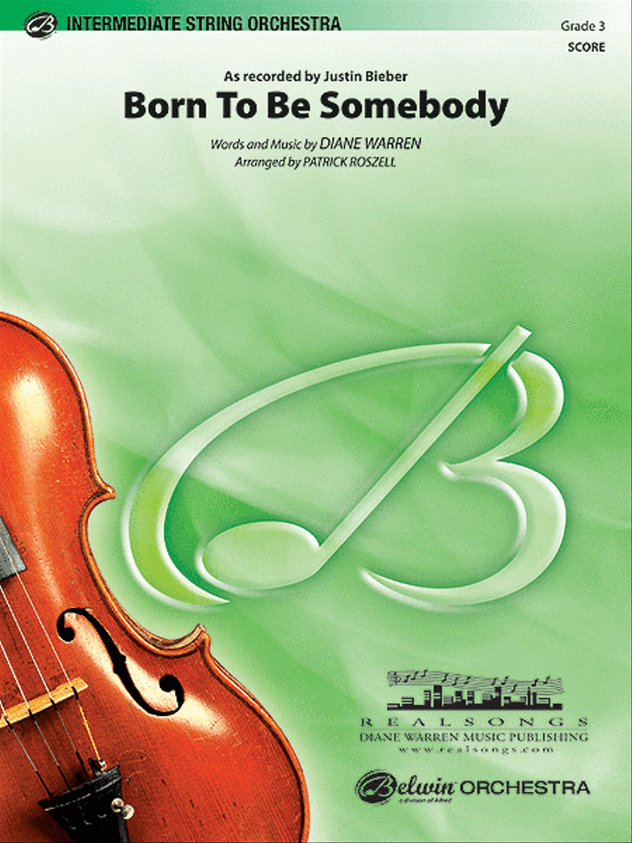 Born to Be Somebody String Orchestra scores gallery preview page 1