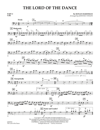 The Lord Of The Dance - Pt.4 - Cello