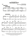 You Raise Me Up - Piano