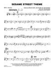Sesame Street Theme - Part 3 - Eb Alto Sax