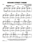 Sesame Street Theme - Piano