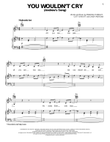 You Wouldn't Cry (Andrew's Song)