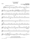 L-O-V-E (arr. Kirby Shaw) - Guitar