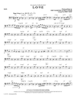 L-O-V-E (arr. Kirby Shaw) - Bass