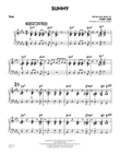 Sunny - Piano