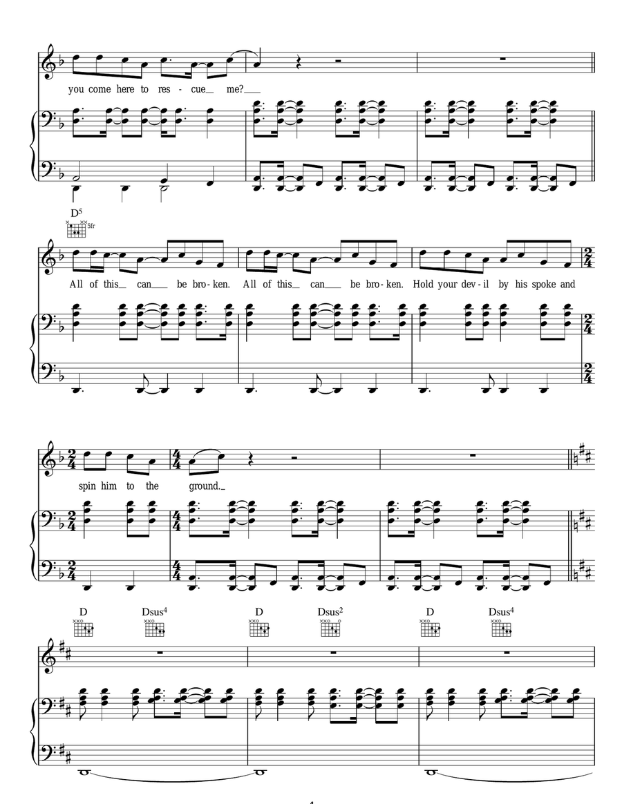 Devil's Spoke Devil's Spoke Acoustic Guitar scores gallery preview page 4