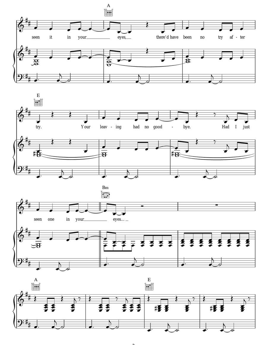 Infinity Infinity Guitar scores gallery preview page 2