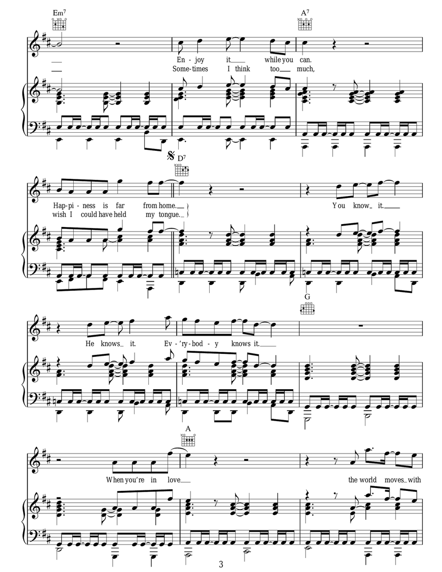 Either Side Of The World Either Side Of The World Acoustic Guitar scores gallery preview page 3