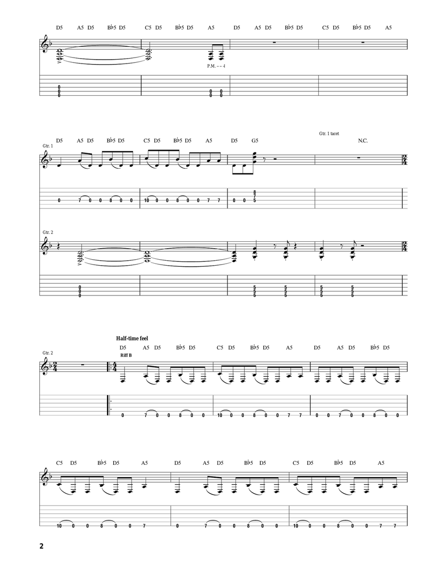 Good Day To Die Good Day To Die Acoustic Guitar scores gallery preview page 2