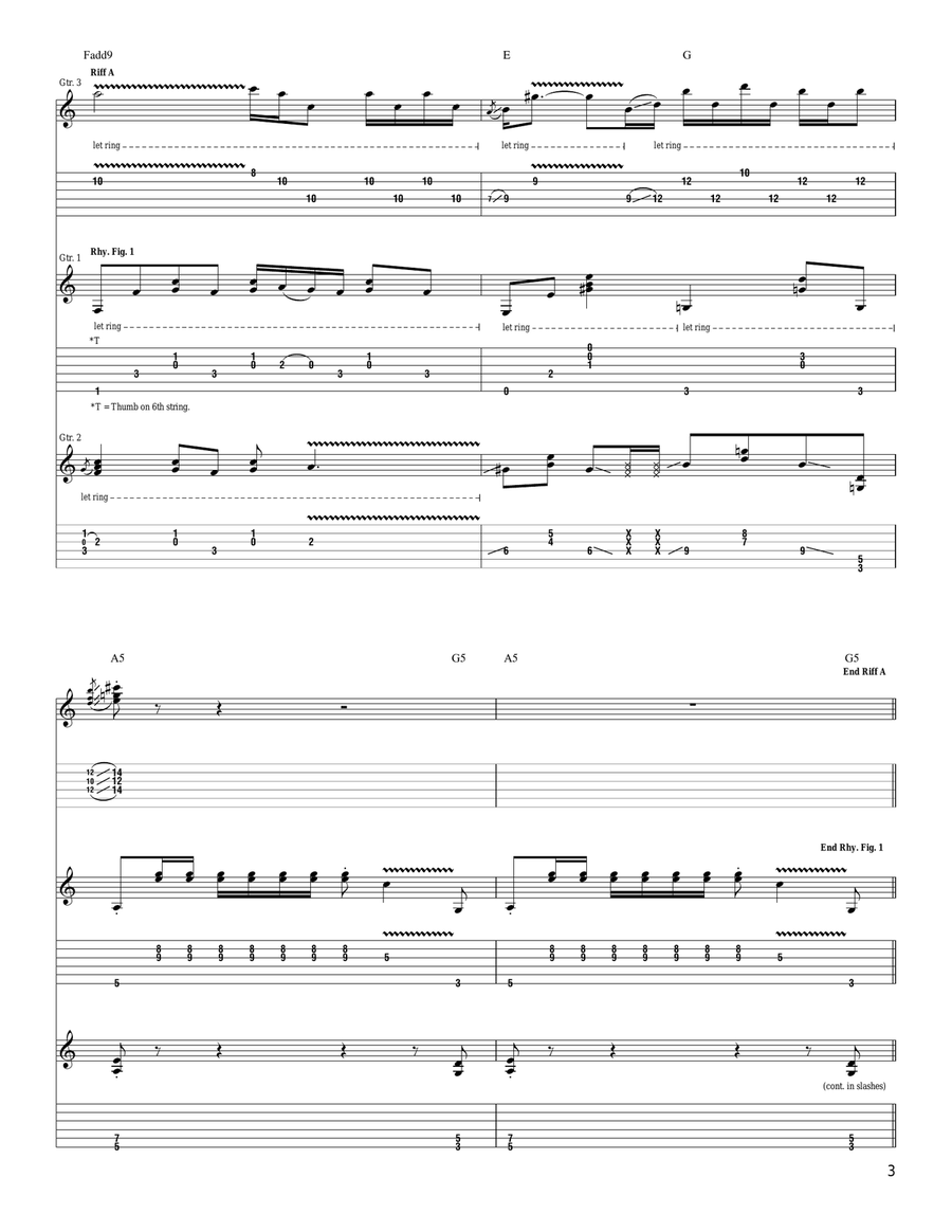 Bridge To Better Days Acoustic Guitar scores gallery preview page 3