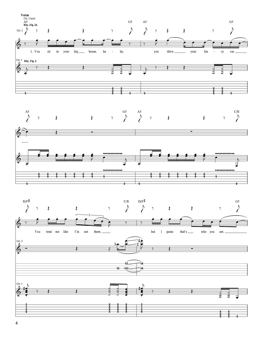Bridge To Better Days Acoustic Guitar scores gallery preview page 4