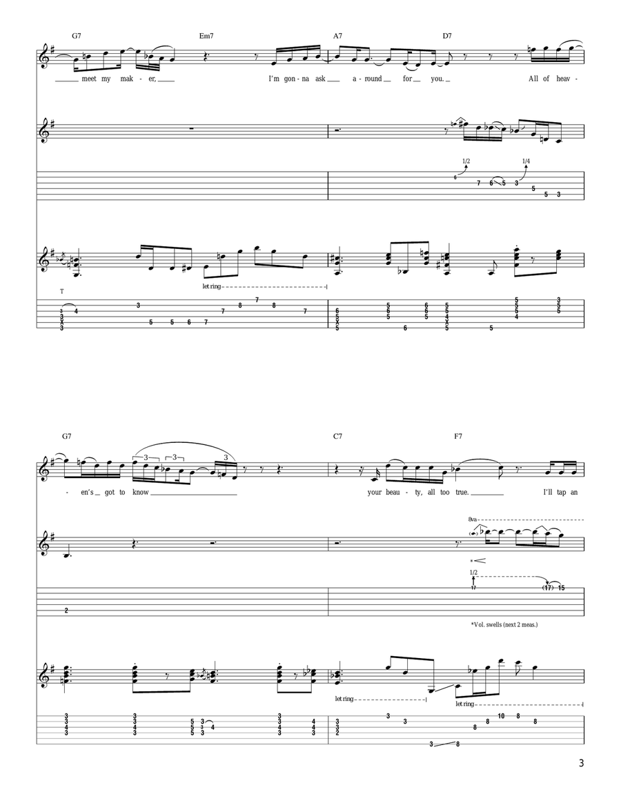 Asking Around For You Asking Around For You Acoustic Guitar scores gallery preview page 3