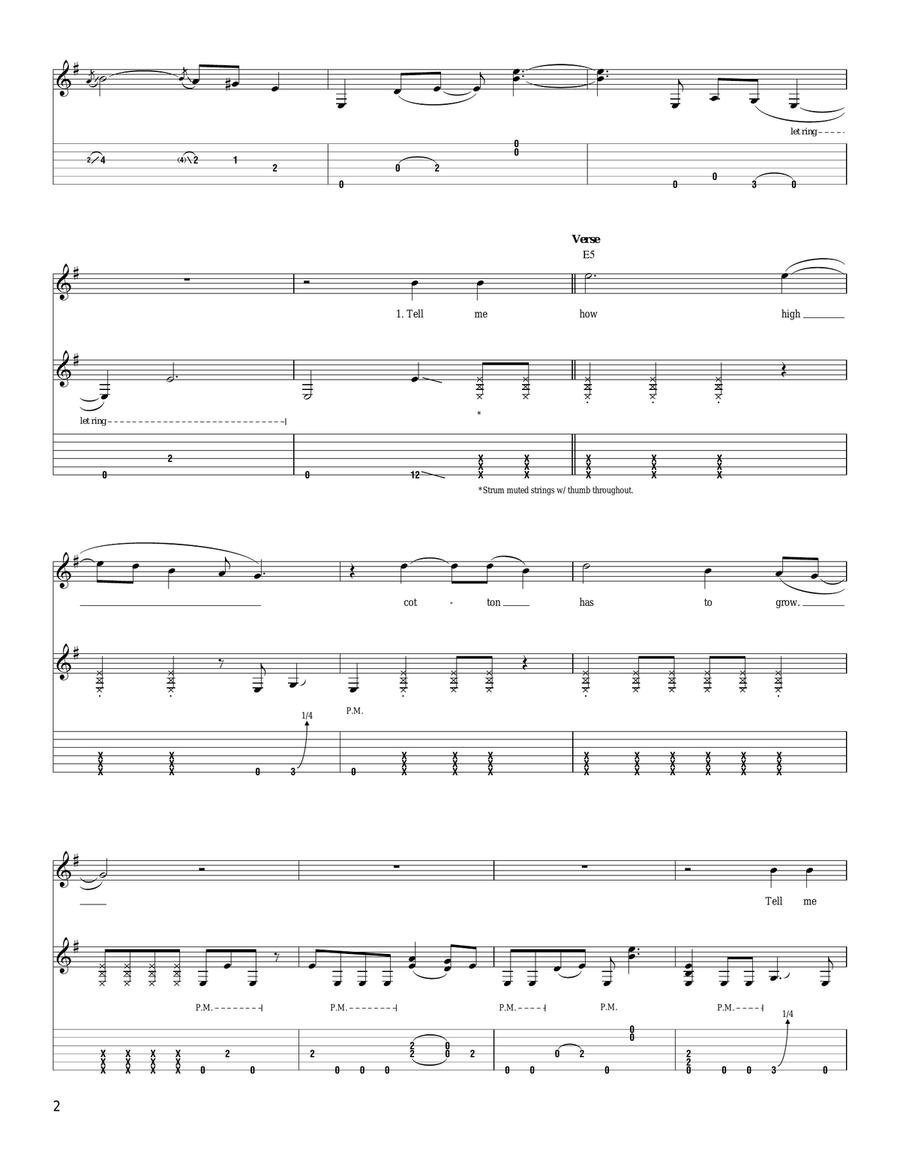 Last Kiss Last Kiss Acoustic Guitar scores gallery preview page 2
