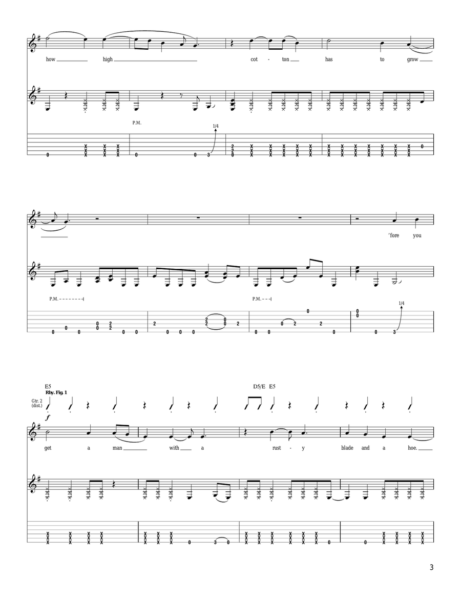 Last Kiss Last Kiss Acoustic Guitar scores gallery preview page 3