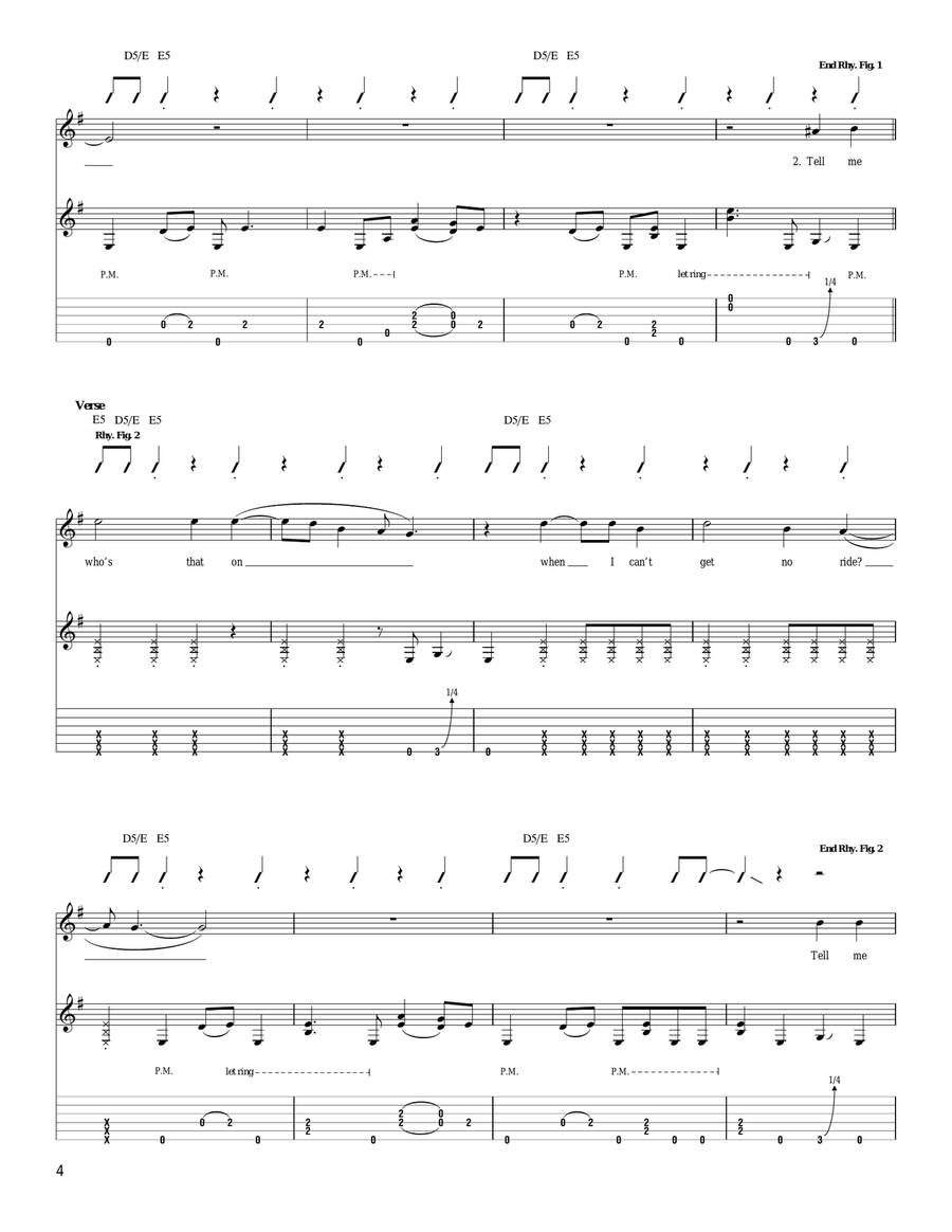 Last Kiss Last Kiss Acoustic Guitar scores gallery preview page 4