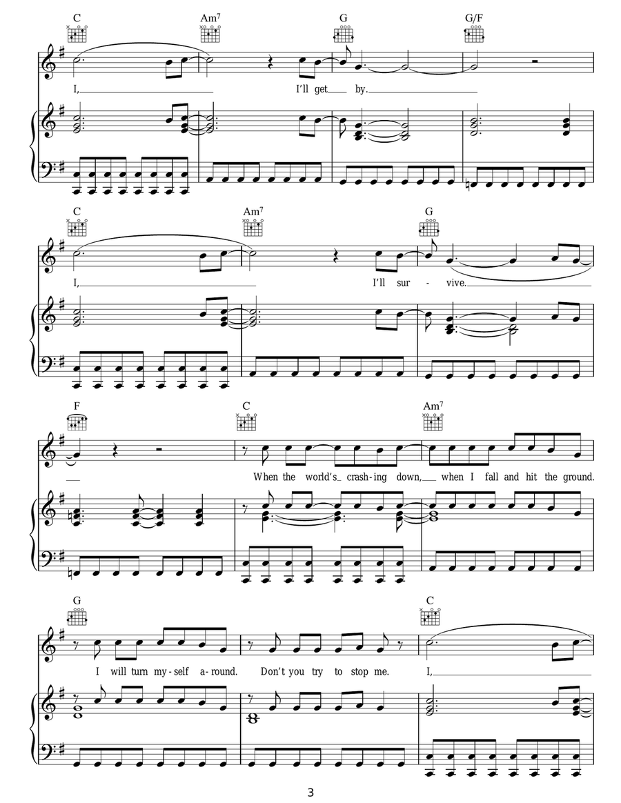 Alice Alice Acoustic Guitar scores gallery preview page 3