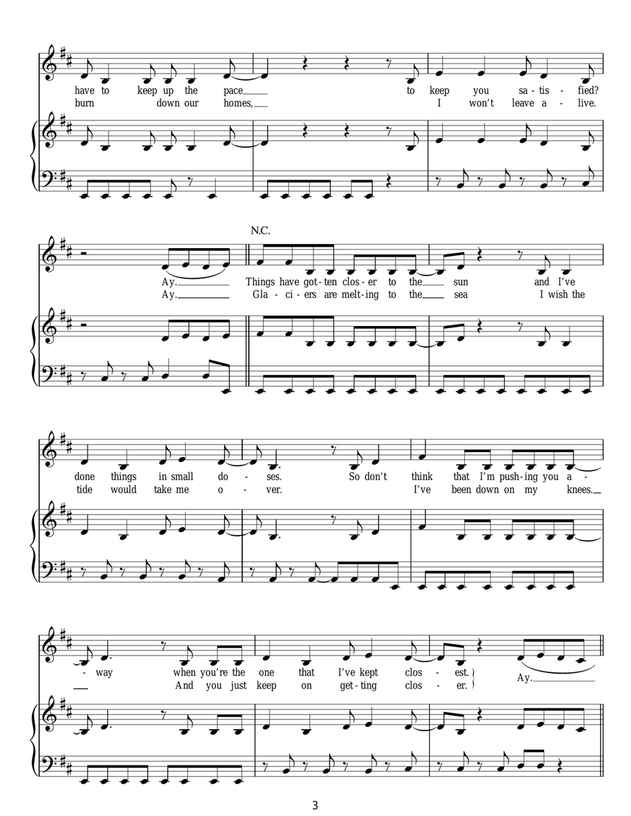 Crystalised Crystalised Acoustic Guitar scores gallery preview page 3