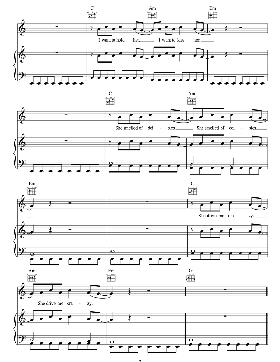Big Jet Plane Big Jet Plane Acoustic Guitar scores gallery preview page 2